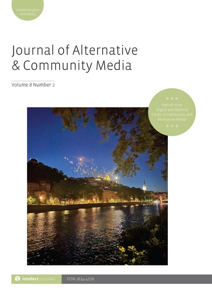 Journal of Alternative &amp; Community Media